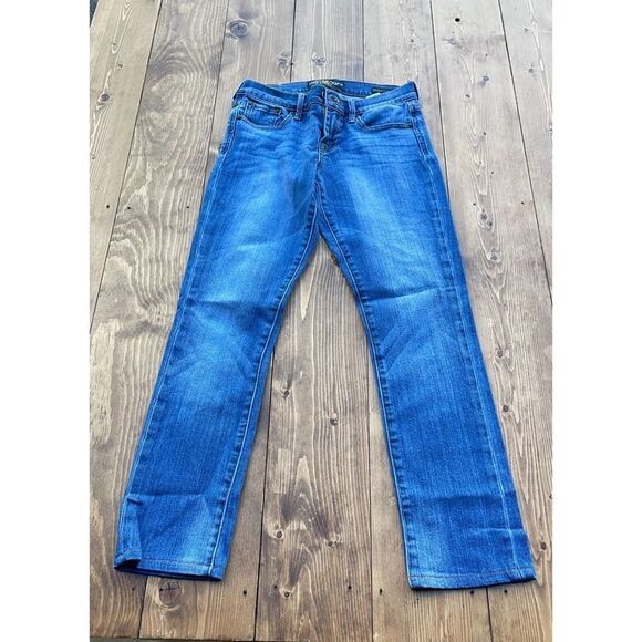 lucky Brand Sweet’n Straight Jeans Women’s sz 0/25 low rise stretch y2k retro - Picture 2 of 12